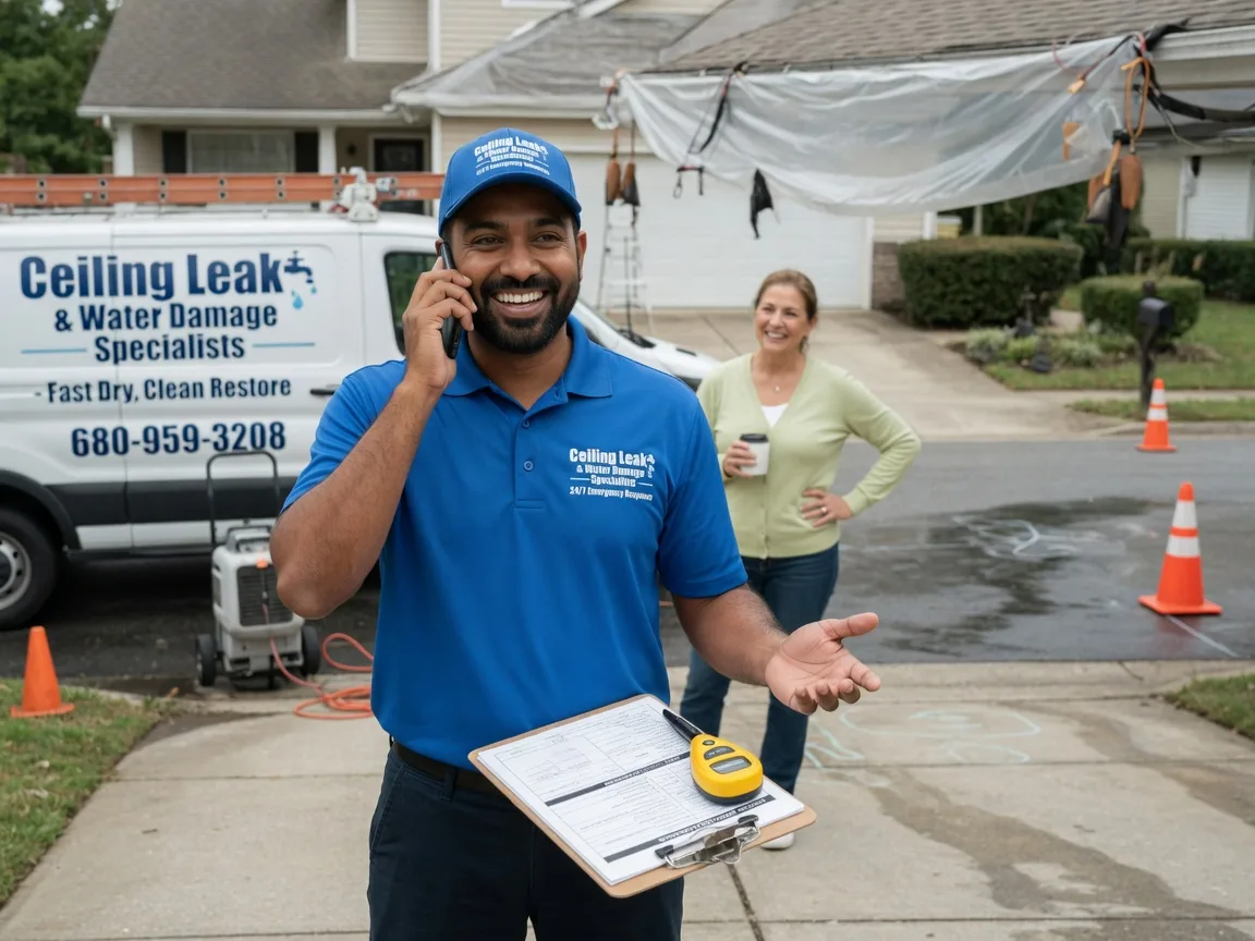 Ceiling Leak Cleanup Lyndhurst, NJ FAQs
